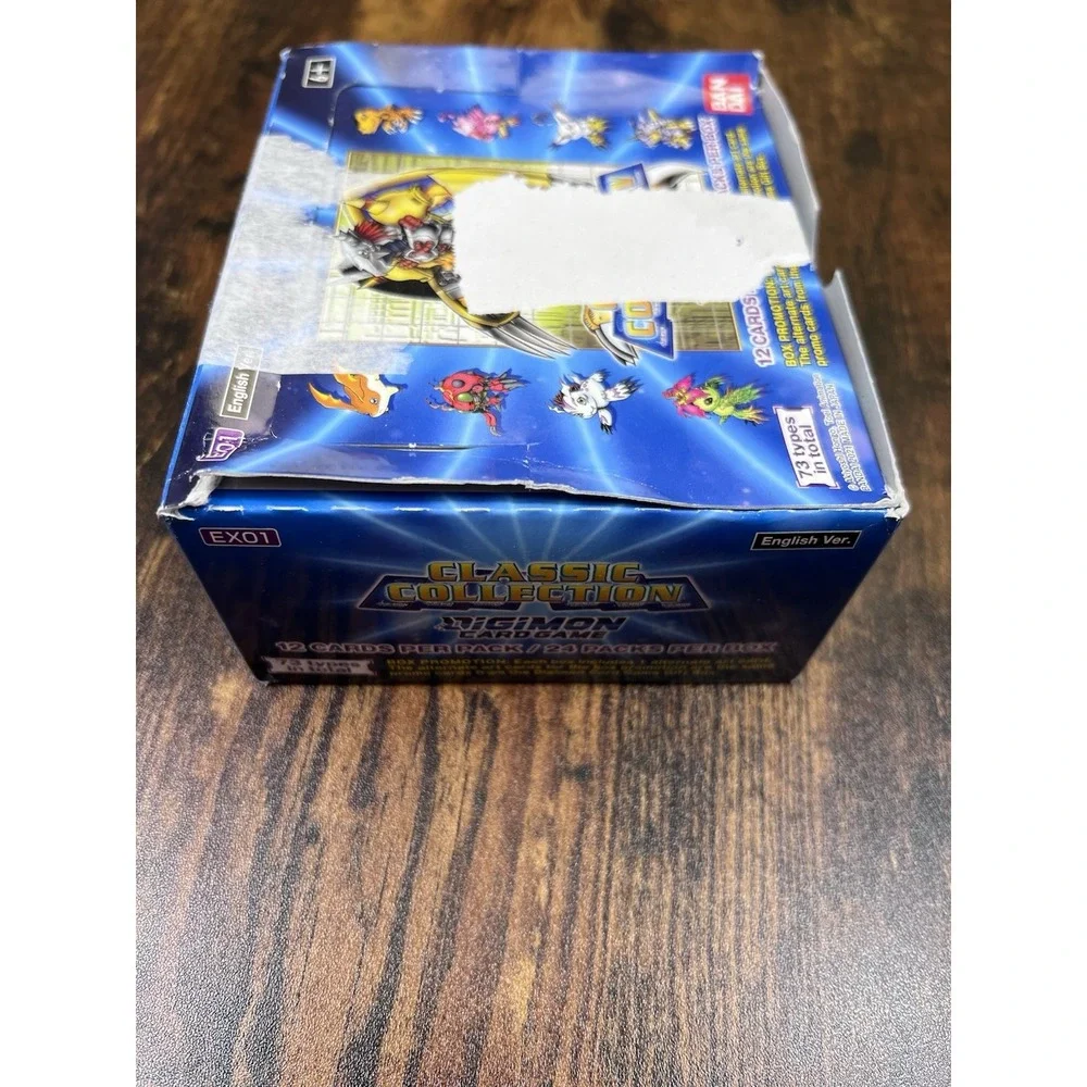 Digimon Card Game: Classic Collection Booster Box Bandai Read Description